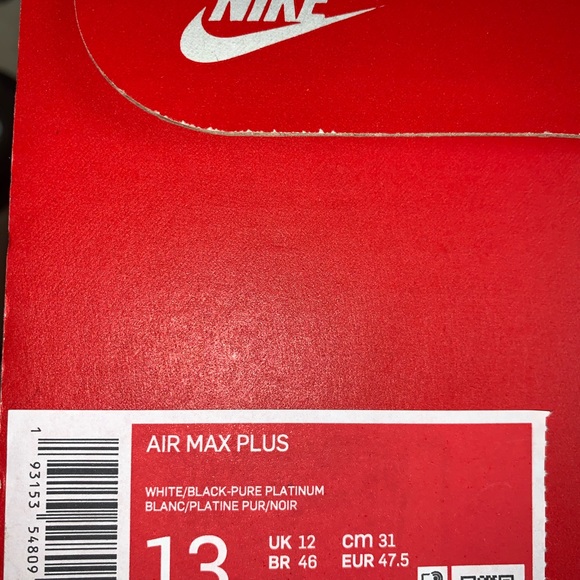 Nike Air Max Plus “evolution of the swoosh” - Picture 5 of 5